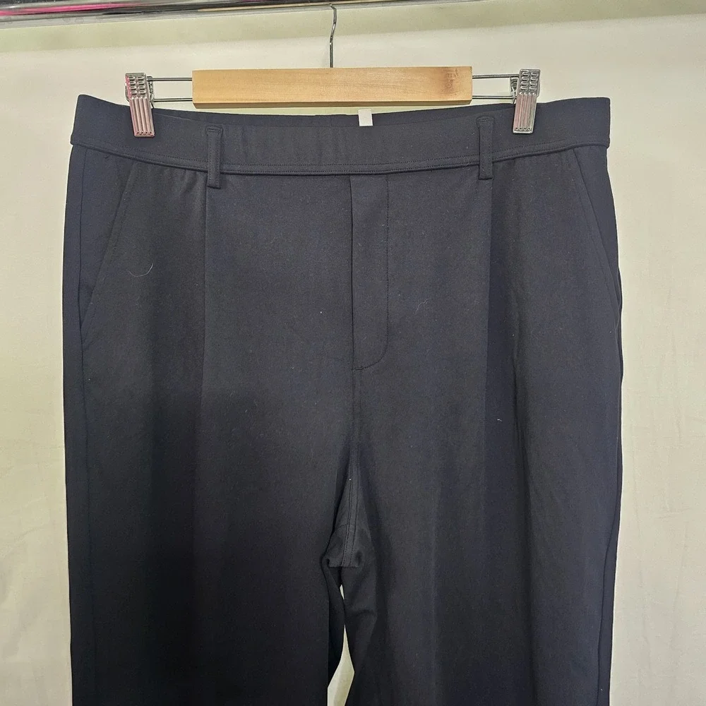 Halara Black Flex Day Stretch High Waisted Pocket Work Flare Pants XL Petite